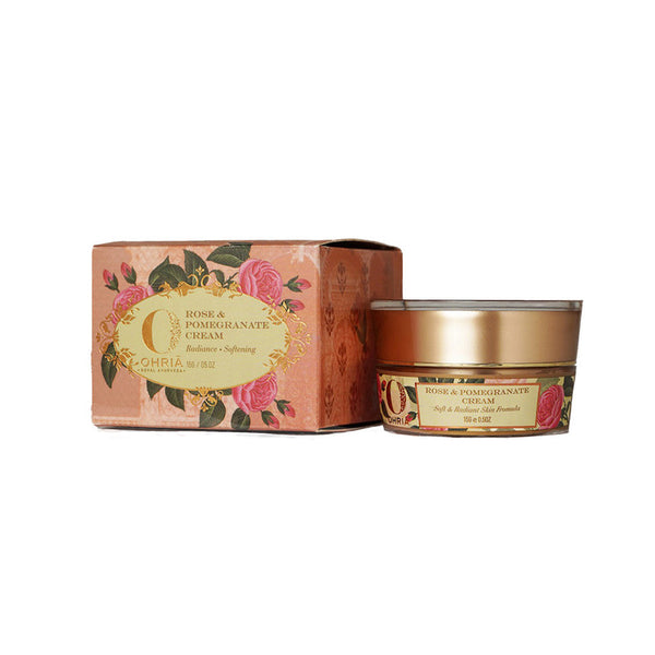 Ohria Ayurveda Skin Hydration Cream | Rose & Pomegranate | 15 g