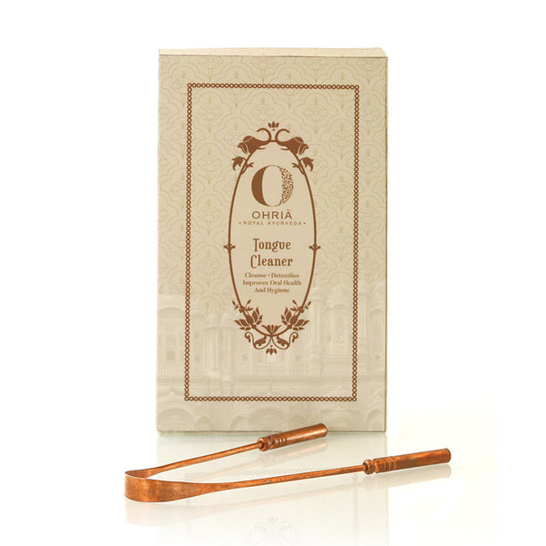 Ohria Ayurveda Copper Tongue Cleaner | Oral Hygiene