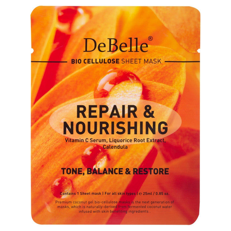 Face Sheet Mask | Tone Balance and Restore | Repair & Nourishing