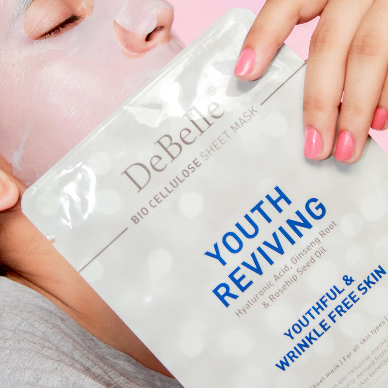 Face Sheet Mask | Wrinkle Free Skin | Youth Reviving