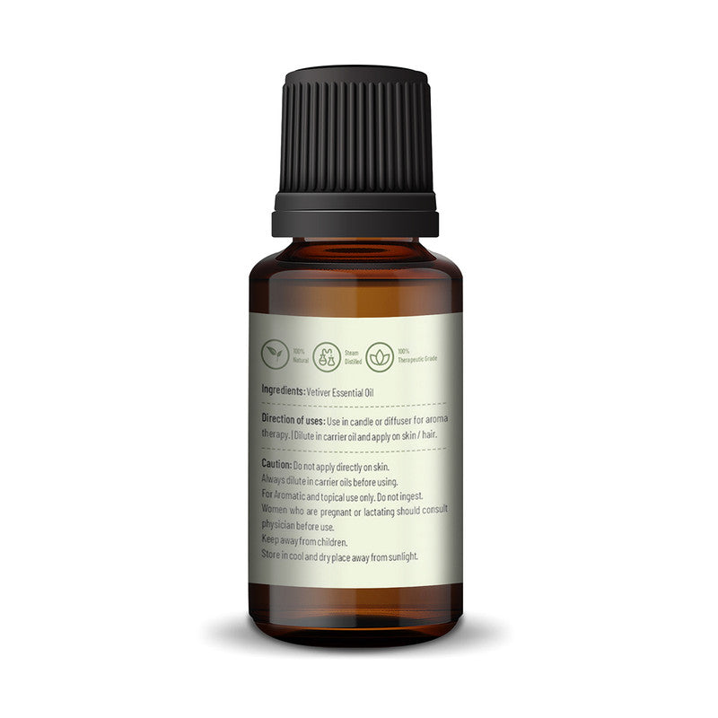 Vetiver Essential Oil | Therapeutic Grade | 15 ml