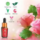 Organic Harvest Rose Essential Oil | Calms & Soothes Skin, Fight Depression | 10ml