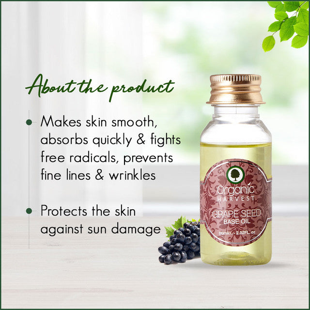 Grape Seed Oil | Anti Wrinkle | 60 ml