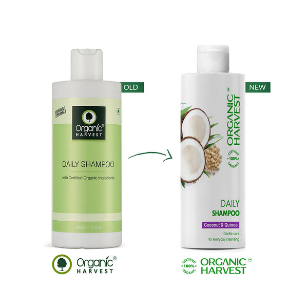 Quinoa & Coconut Shampoo | Daily Hair Care | All Types of Hairs | 500 ml