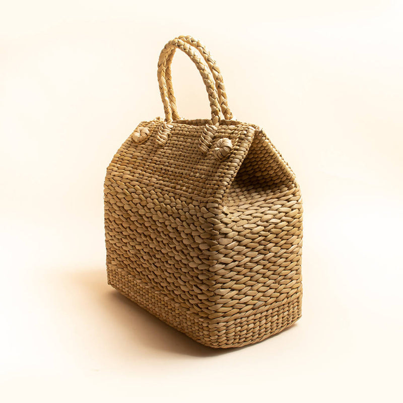 Kauna Grass Basket | Kitchen & Storage Basket | LxBxH-32x25x30 cm