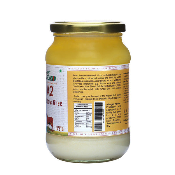 A2 Cow Ghee | Organic | 200 ml | Rich in Omega -3