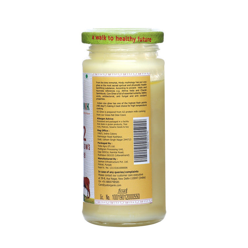 A2 Cow Ghee | Organic | 200 ml | Rich in Omega -3