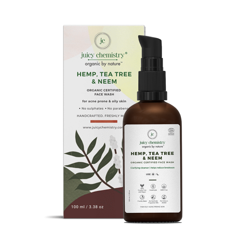 Face Wash | Tea Tree & Neem | Acne Prone & Oily Skin | 100 ml