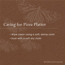 Wooden Pizza Platter | Acacia Wood | Brown