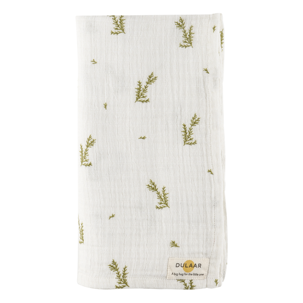 Organic Muslin Baby Swaddle | Printed | Set of 3 | 105 x 105 cm