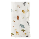 Organic Muslin Printed Baby Swaddle | Super-Light | Set of 2 | 105 x 105 cm