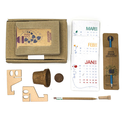 Stationary Kit | Seed Pens & Pencils | Notepad | Calendar 2023 | DIY Kit | Set of 4