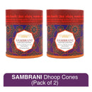 Incense Cones with Holder | Sambrani | Set of 2