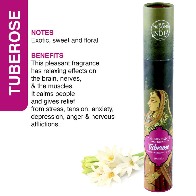 Incense Sticks Gift Box | Tuberose | Neer | Kapurkachri | Sambrani | Set of 4