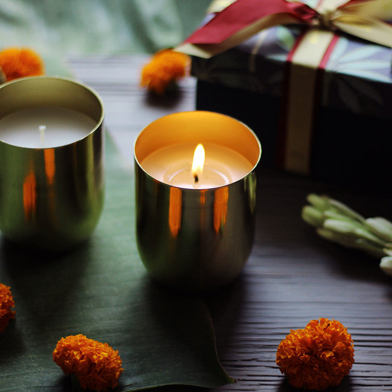 Scented Candle Gift Hamper | Floral Oud Fragrance.