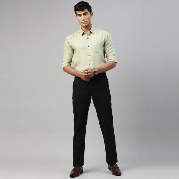 Hemp Shirts | Formal Shirt | Pista Green