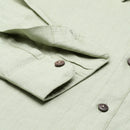 Hemp Shirts | Formal Shirt | Pista Green