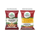 Organic India | Arhar Dal | Tur Dal | 1 Kg | Pack of 2