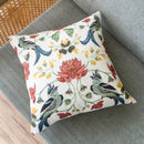 Cotton Canvas Cushion Cover | Printed | Off-White