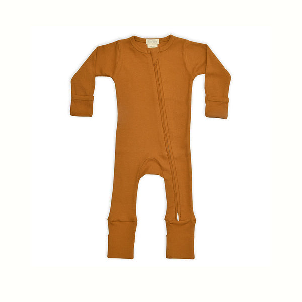 Cotton Onesies for Baby | Rust Brown