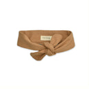 Cotton Headband for Baby Girl | Camel Brown.