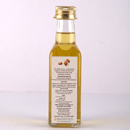 Almond Oil I 100 ml | Pure Cold Pressed | Skin Nourishing