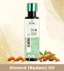 Nat Habit Almond (Badam) Oil | Skin & Hair | 100 ml | Cold Pressed