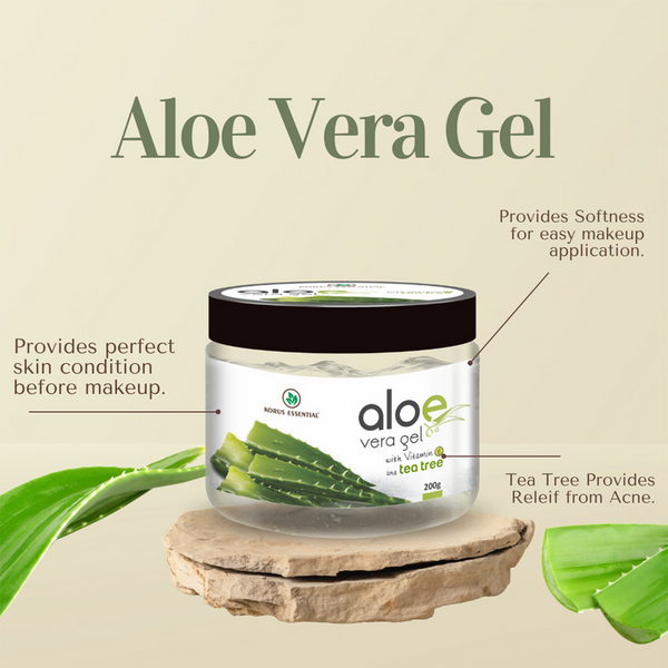 Aloe Vera Gel | Tea Tree & Vitamin E | 200 g