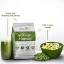 Organic Moringa Powder | 500 g | Improves Memory & Bone Health