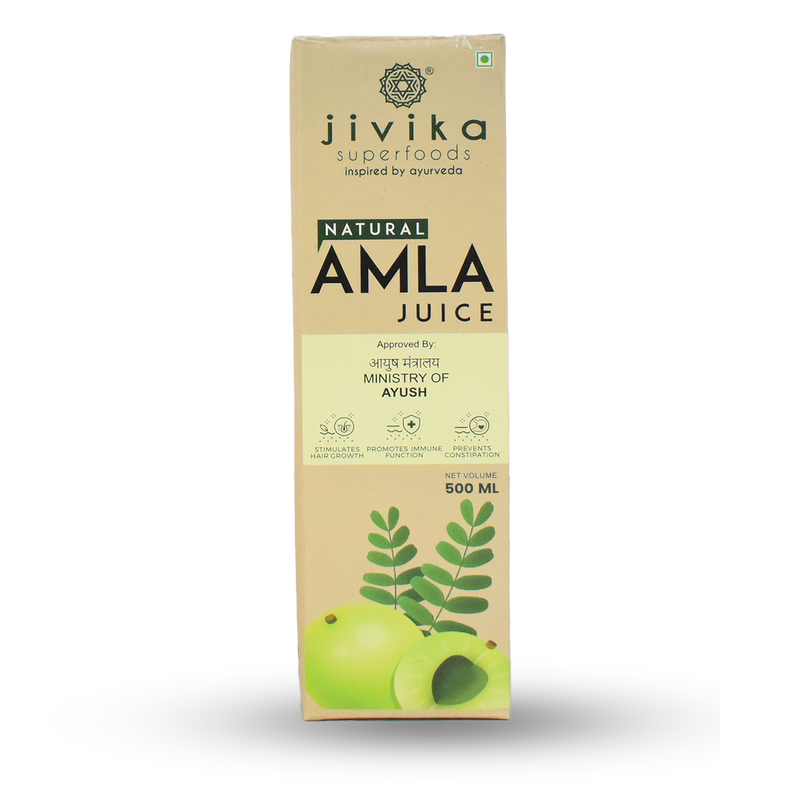 Natural Amla Juice | 500ml | Pack of 2