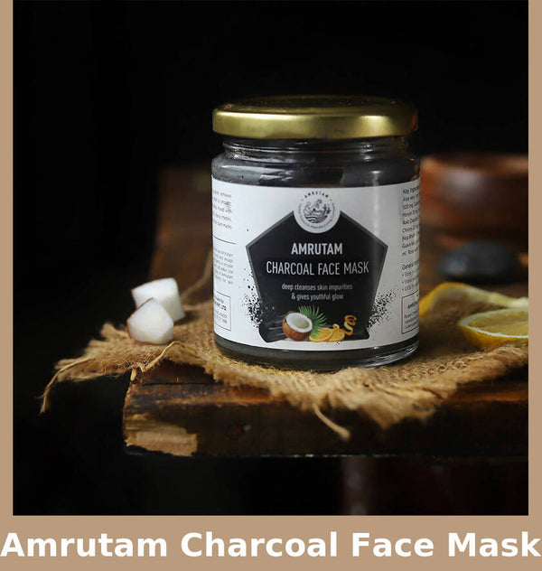 Amrutam Charcoal Peal off Face Mask | 150 g