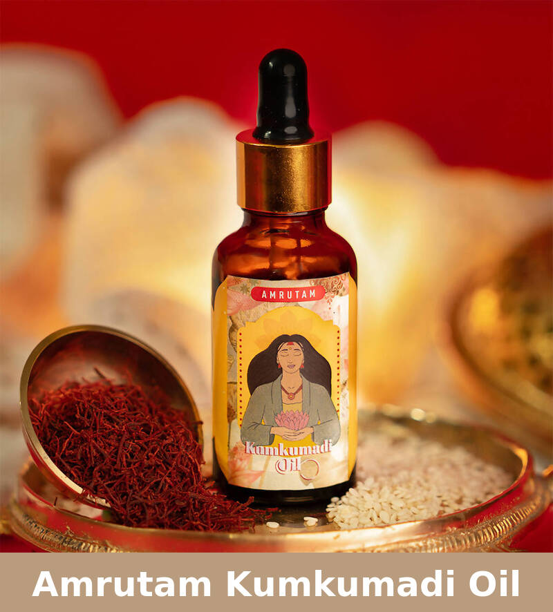 Amrutam Kumkumadi Oil | Skin Radiance | 12 ml.