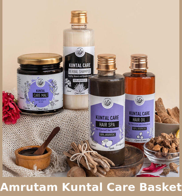 Amrutam Kuntal Care Basket | Pack of 4