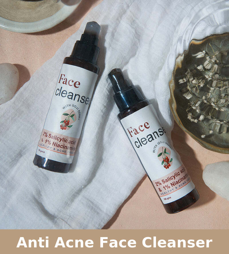 Anti Acne Face Cleanser | Salicylic Acid & Niacinamide | 100 g