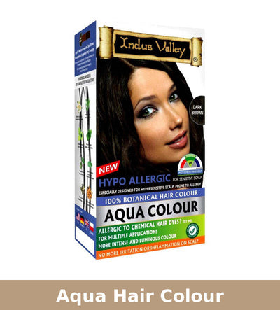 Aqua Hair Colour | Hypo Allergic | Dark Brown