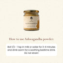 Ashwagandha Powder | Stress Relief  | 100 g | Fermented | Brew Powder