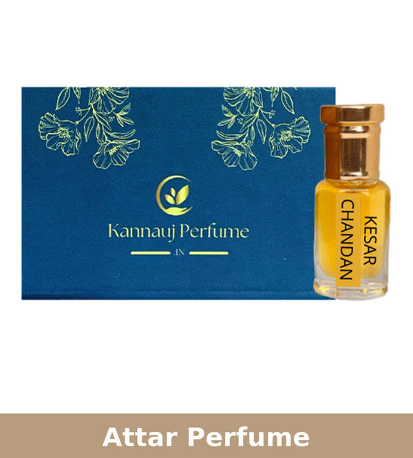 Attar Perfume | Kesar Chandan | Saffron & Sandalwood | 6 ml