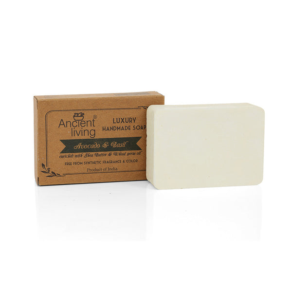 Avocado & Basil Luxury Soap | 100 g | Pack of 3