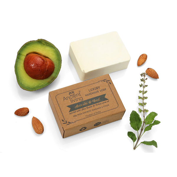 Avocado & Basil Luxury Soap | 100 g | Pack of 3