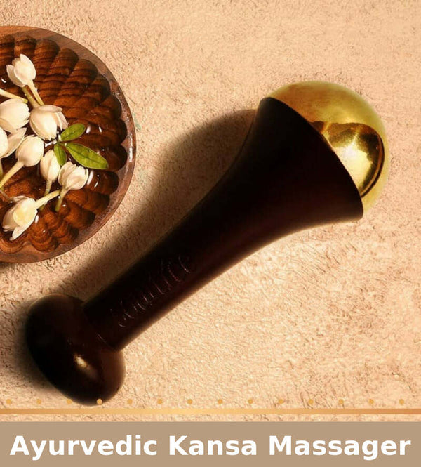 Ayurvedic Kansa Massager | Skin Nourishment