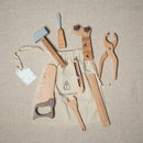 Birch and Bug Wooden Tool Kit Play Set for Kids | Set of 13