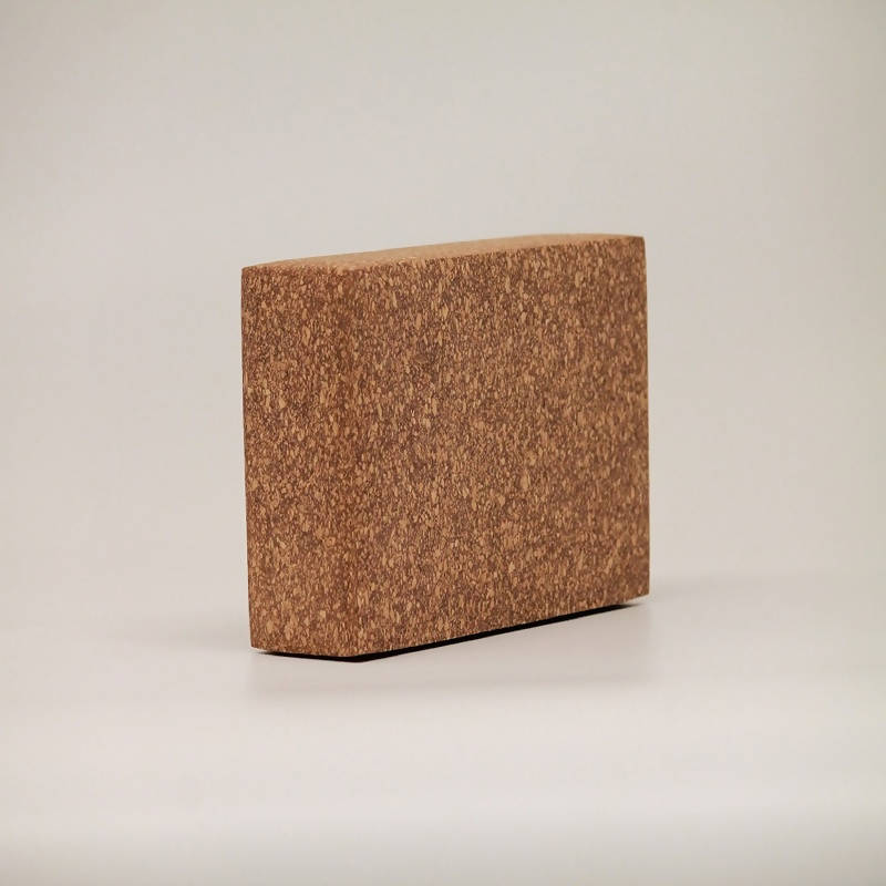 Natural Cork Brown Yoga Brick