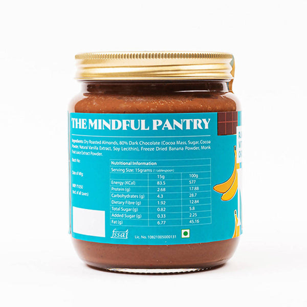 Gluten Free Almond Butter with Banana and Chocolate | 530 g