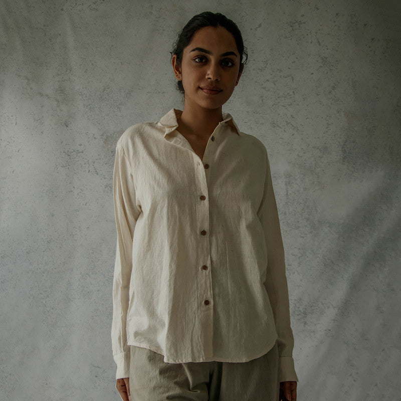 Organic Cotton Shirt | White