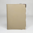 Cactus Leather Passport Holder | Beige