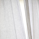 100% Linen Curtain | White