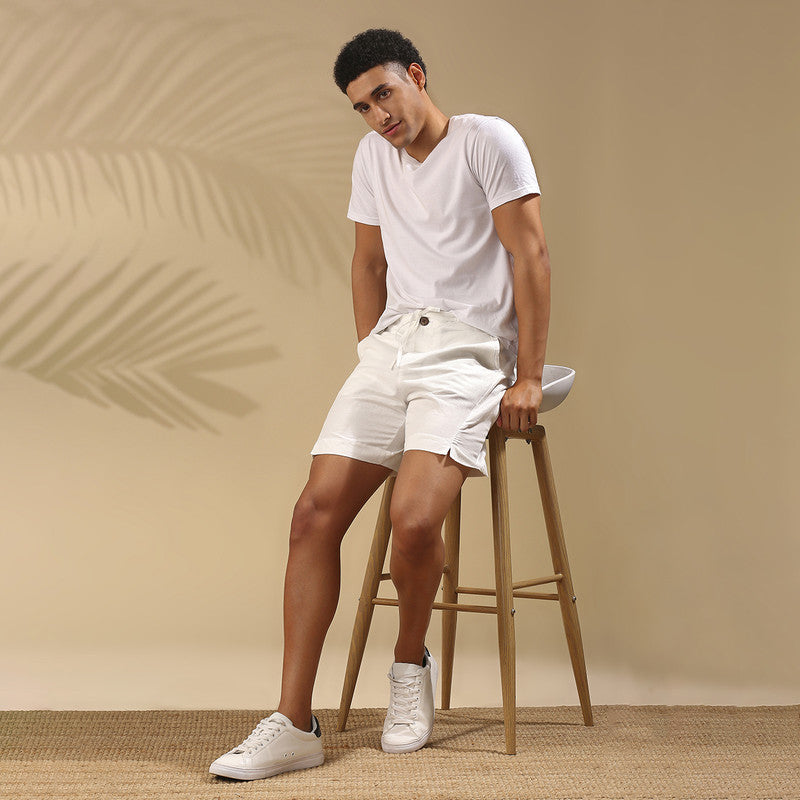 Hemp Shorts | White