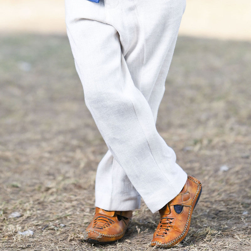 Birthday Outfits | Linen Trousers for Girls | White