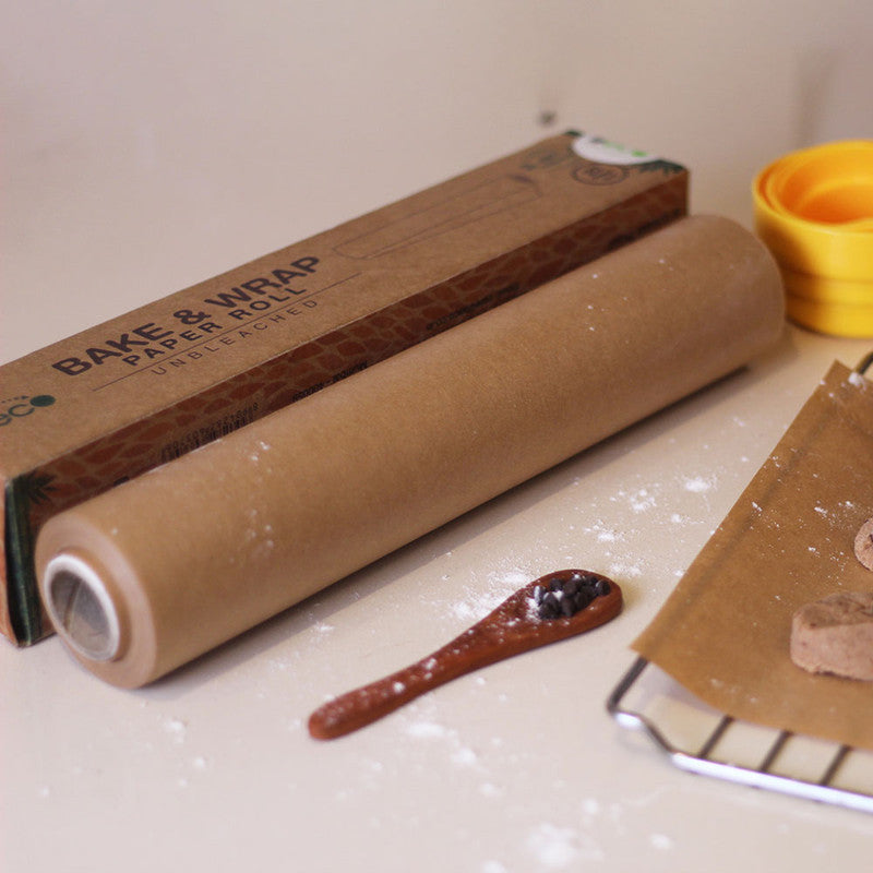 Organic Bamboo Baking Paper Roll | 20 m