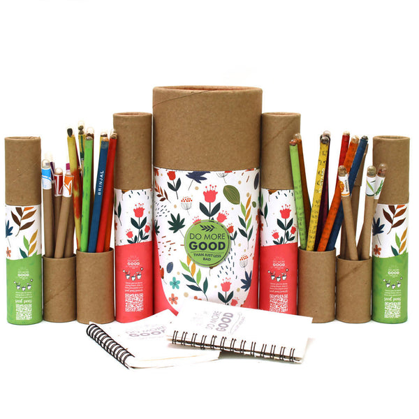 Eco Friendly Stationery Gift Box | 50 Plantable Seed Pencils